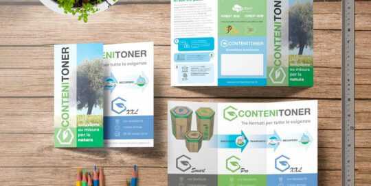 Pieghevole Contenitoner | D2C srl | Digital Agency Milano | Al tuo cliente, direttamente