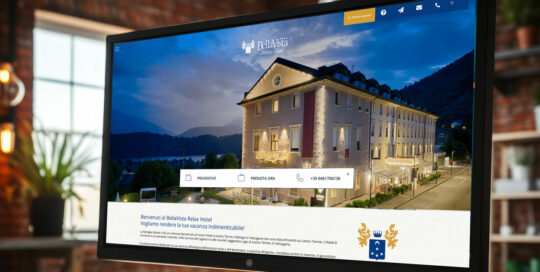 Sito BellaVista Relax Hotel | Design & Sviluppo Web | D2C srl Web Agency Milano | Al tuo cliente, direttamente
