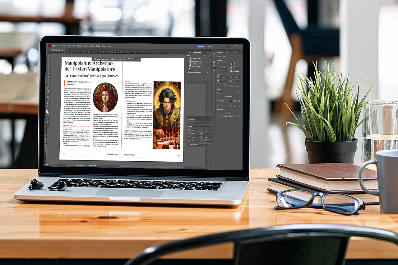Impaginazione Olympian Types | D2C srl | Digital Agency Milano | Al tuo cliente, direttamente Stand | D2C srl | Digital Agency Milano | Al tuo cliente, direttamente