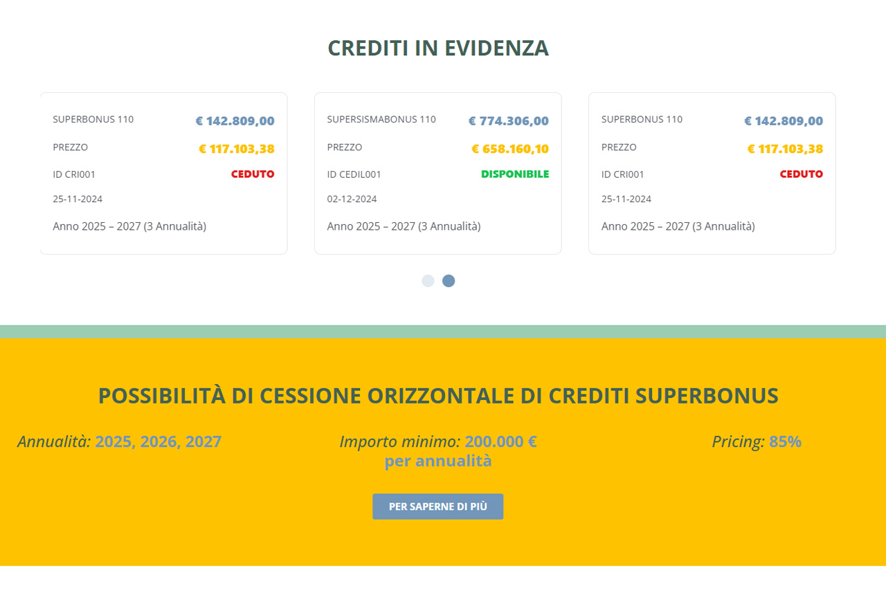 cessionedeicrediti.it | D2C srl | Digital Agency Milano | Al tuo cliente, direttamente Sito Mama 110 | D2C srl | Digital Agency Milano | Al tuo cliente, direttamente